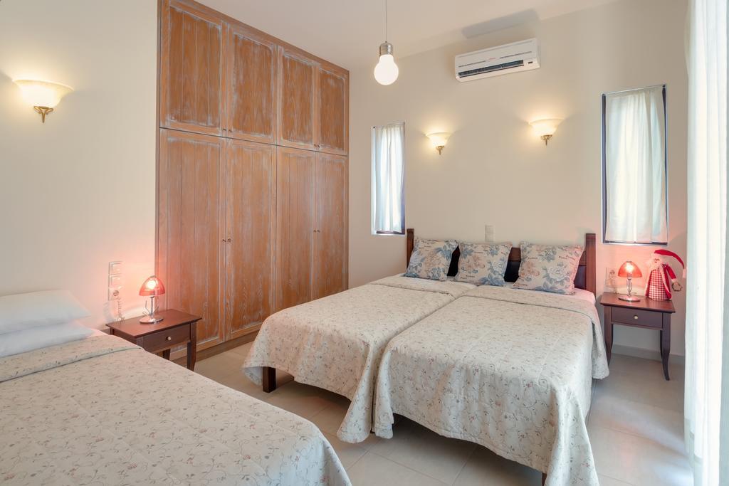 Sea Views At Villa Anemomylos With Heated Pool, Ping Pong And Tennis Agia Pelagia Oda fotoğraf
