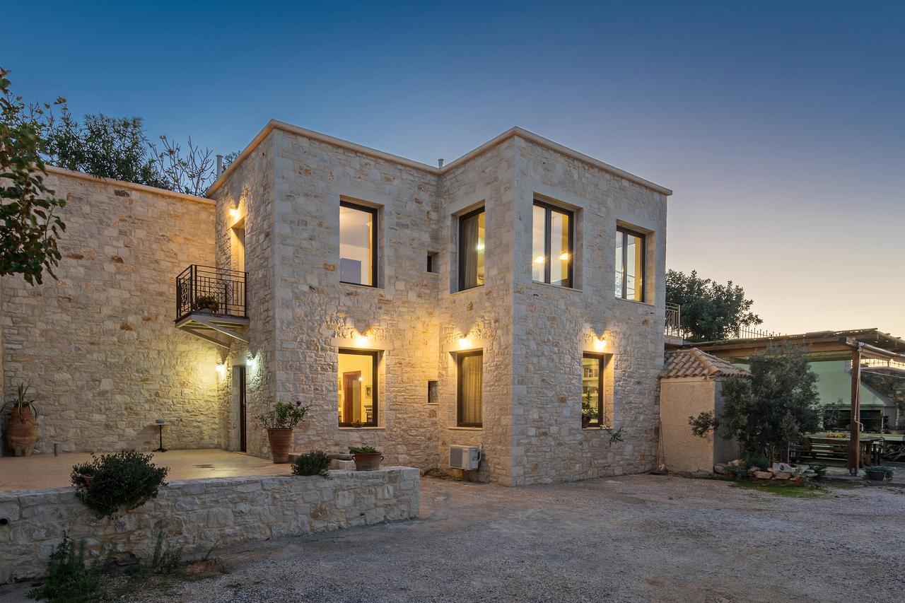 Sea Views At Villa Anemomylos With Heated Pool, Ping Pong And Tennis Agia Pelagia Dış mekan fotoğraf