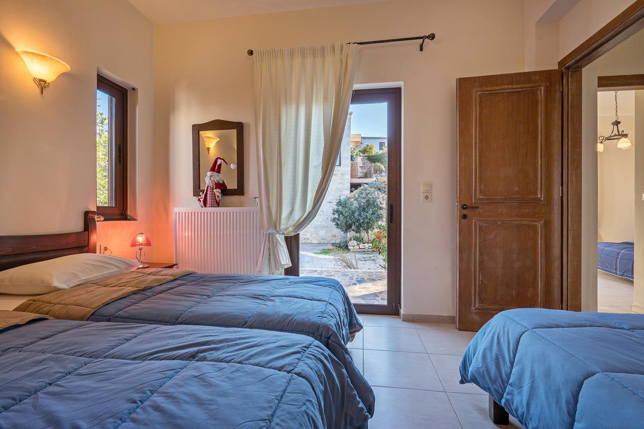 Sea Views At Villa Anemomylos With Heated Pool, Ping Pong And Tennis Agia Pelagia Dış mekan fotoğraf